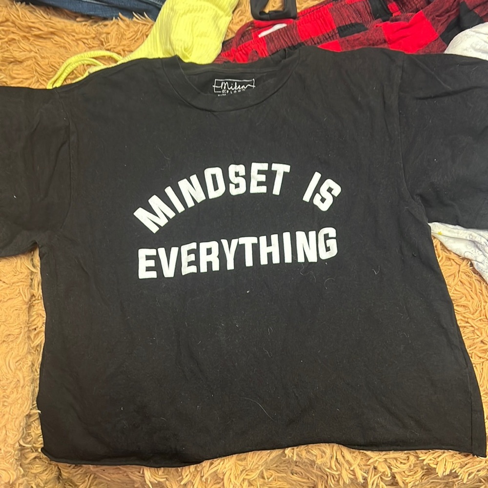 mindset is everything shirt